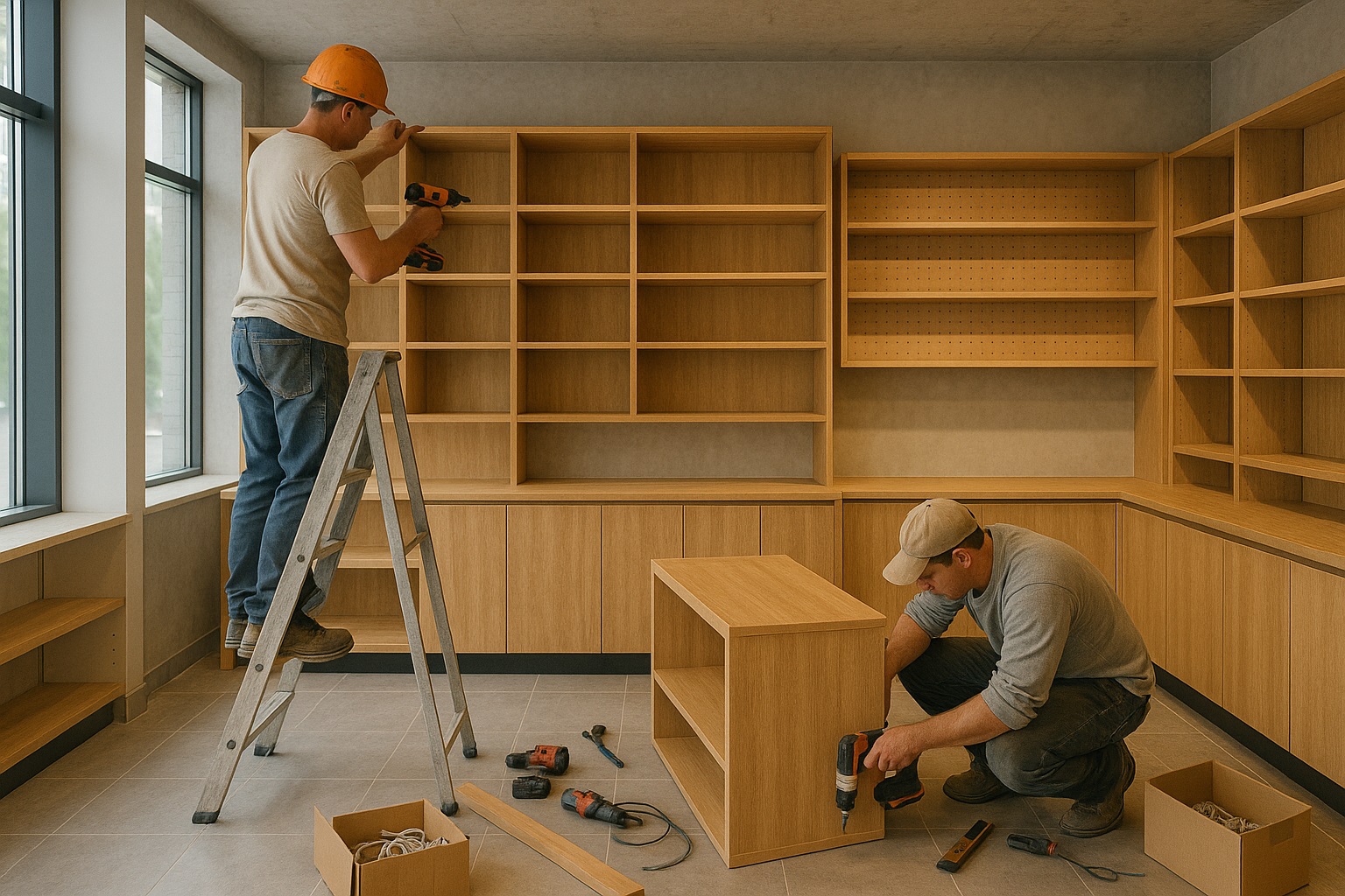 Nội thất cửa hàng